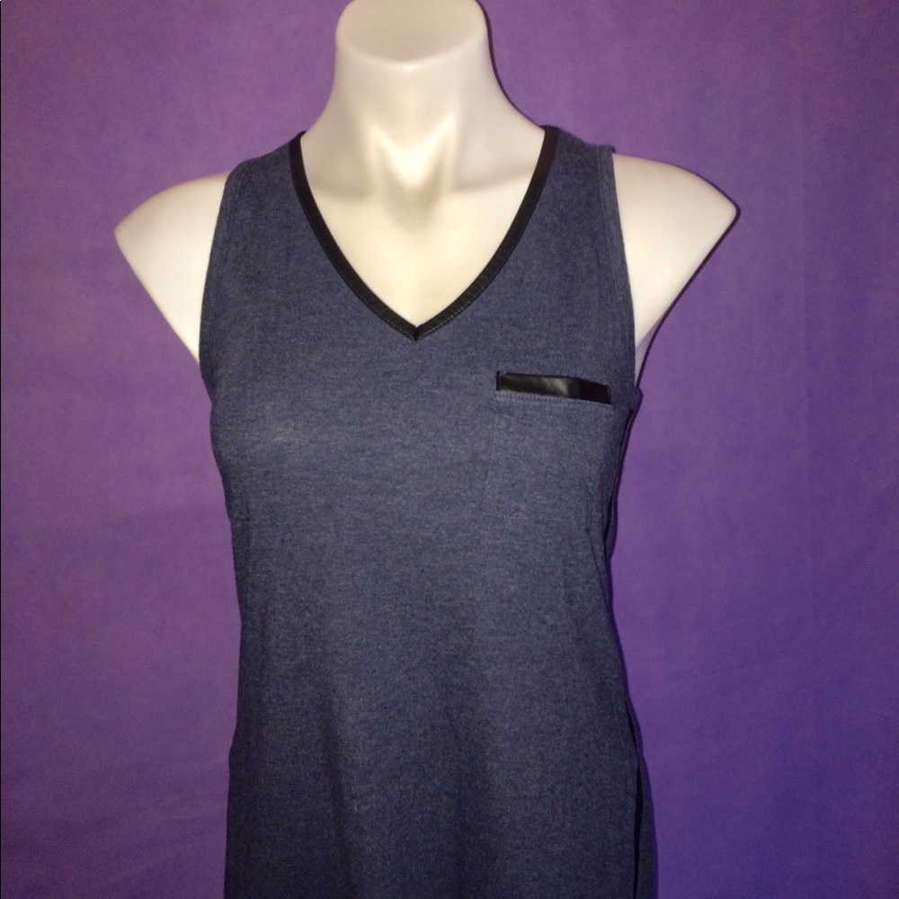WOMEN’S CONVERSE TANK LEATHER AND SHEER TRIM SMALL